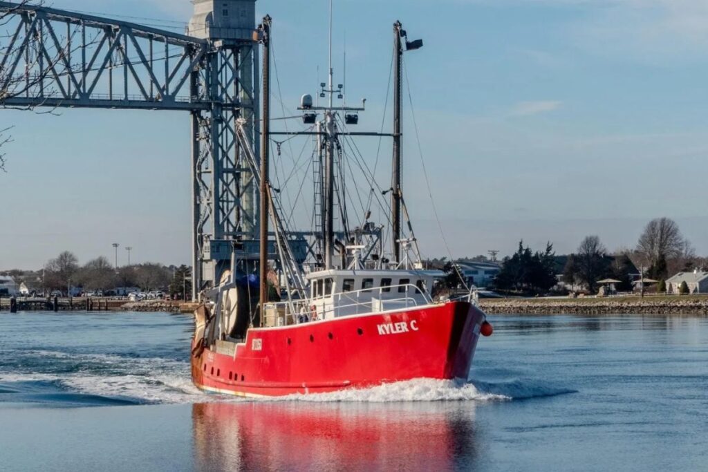 Kyler Canastra fishing vessel