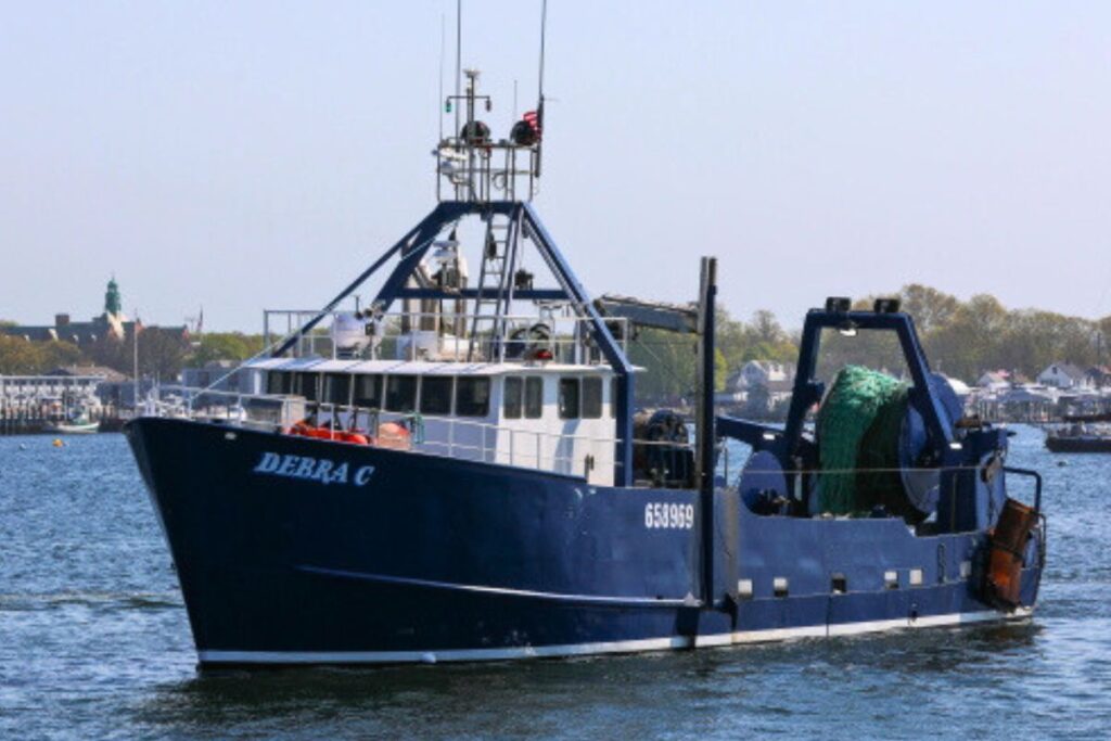 A New England fishing boat